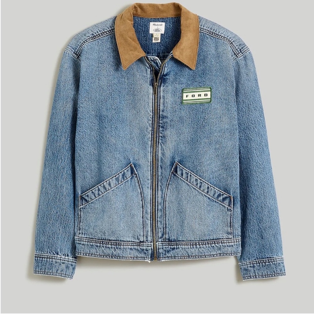 Madewell x Ford Denim Trucker Jacket - M